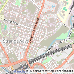 Map of Manchester