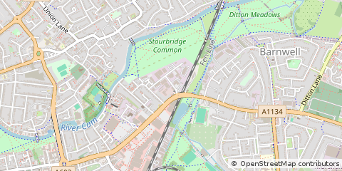 Map of Cambridge