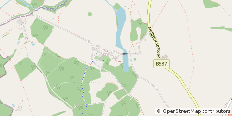 Map of Ashby DE LA Zouch, Leicestershire