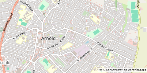 Map of Nottingham