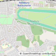 Map of Newbury, Berkshire