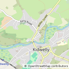 Map of Kidwelly