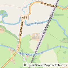 Map of Congleton, Cheshire