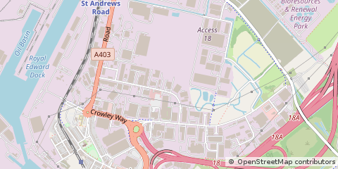 Map of Bristol