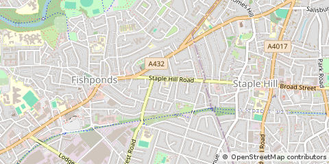 Map of Bristol