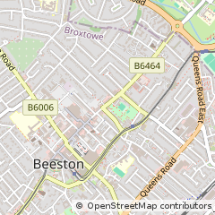 Map of Nottingham