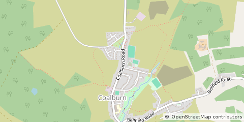 Map of Coalburn