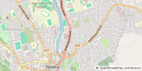 Map of Newry