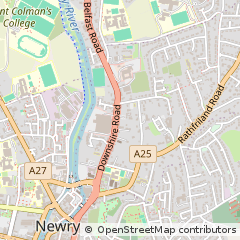 Map of Newry