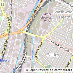 Map of Birmingham