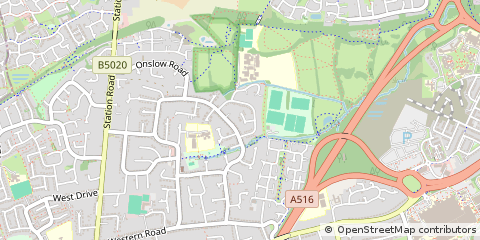 Map of Derby