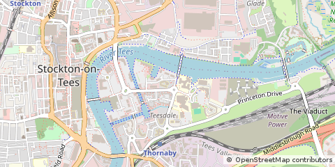 Map of Teesdale Business Park, Stockton on Tees