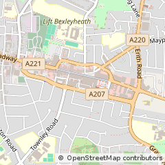 Map of Bexleyheath, Kent