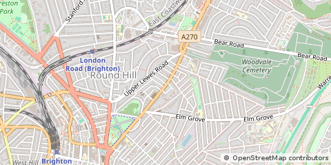 Map of Brighton
