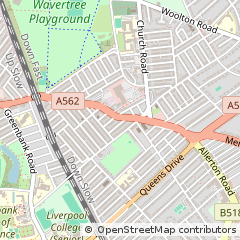 Map of Liverpool