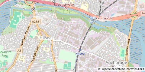 Map of Portsmouth, Hampshire