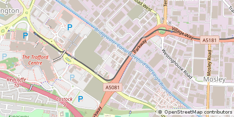 Map of Manchester