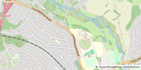 Map of Rickmansworth