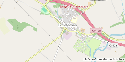 Map of Lockerbie