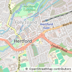 Map of Hertford