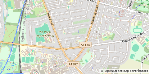 Map of Cambridge