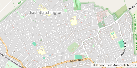Map of Seaford