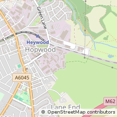 Map of Phoenix Close, Heywood, Lancashire
