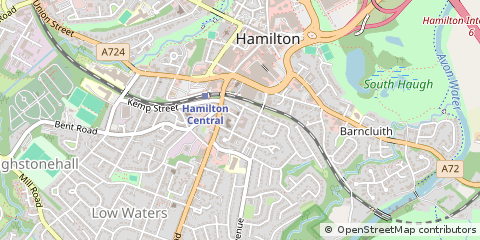 Map of Hamilton