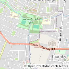 Map of Leicester