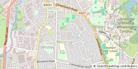 Map of Reading