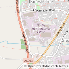 Map of Corby