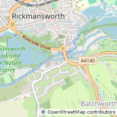 Map of Rickmansworth
