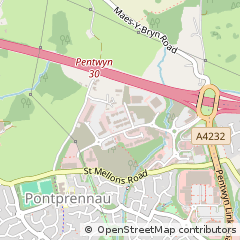 Map of Cardiff Gate Business Park, Cardiff