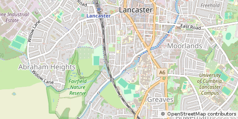 Map of Lancaster