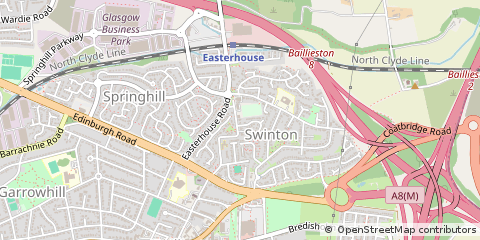 Map of Glasgow