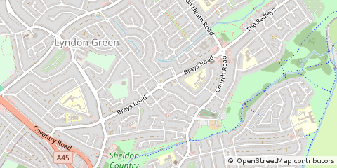 Map of Birmingham