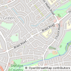 Map of Birmingham