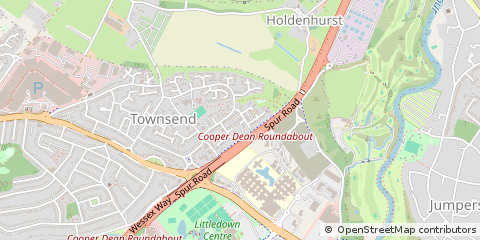 Map of Bournemouth