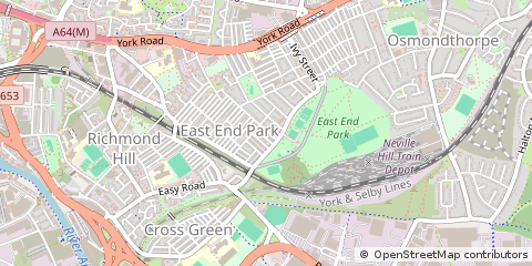 Map of Leeds