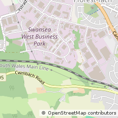 Map of Swansea