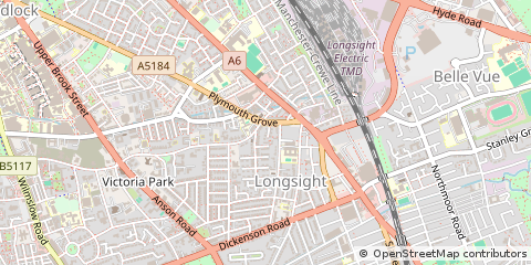 Map of Manchester