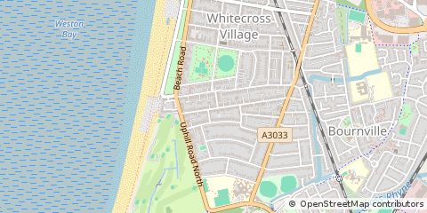 Map of Weston-Super-Mare
