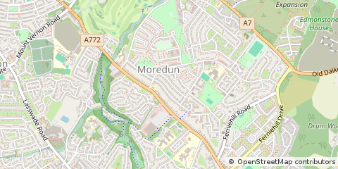 Map of Edinburgh, Midlothian