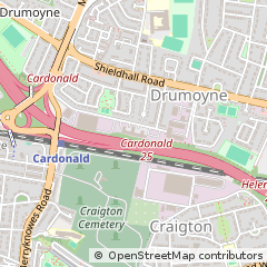Map of Glasgow