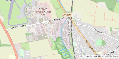 Map of Kidlington