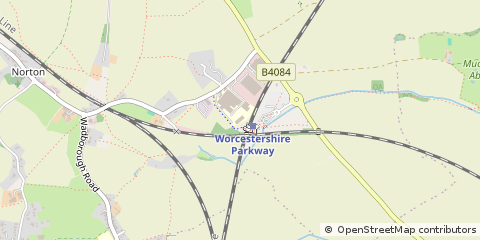 Map of Worcester