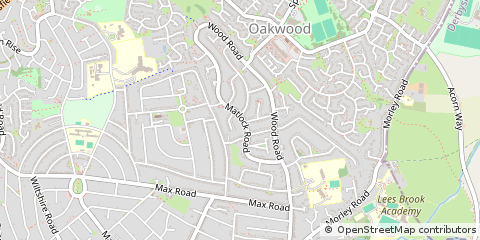 Map of Derby, Derbyshire