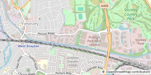 Map of West Drayton