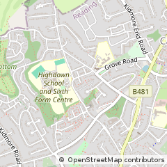 Map of Reading