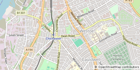 Map of South Shields